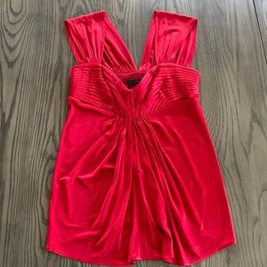 BCBGMaxazria red top